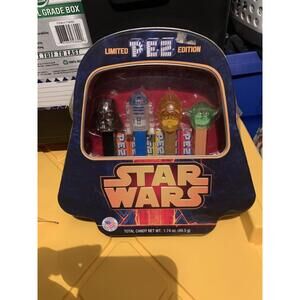 Star Wars PEZ Dispensers Collectors Set ~Darth Vader Tin ~Ltd Edition~Sealed